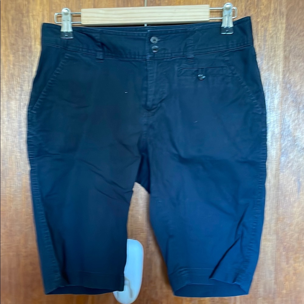 Women’s Navy Blue Bermuda Shorts